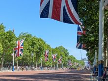 Looking down the Mall