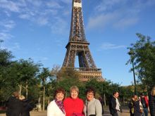  Eiffel Tower with friends, I’m on left