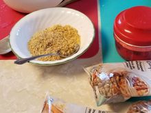 Getting the ingredients lined up a bit.