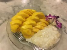 Mango and sticky rice