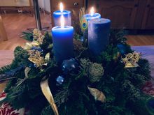 Plus we do order an Advent table wreath each year.