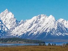 Grand Tetons  from Grand Tetons Lodge