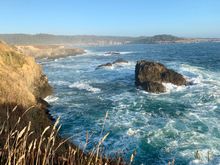  Coastal walk near Mendocino. 