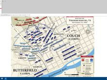 I put a little red line next to the 28th Regiment. The Union troops in the valley and were an easy target, 
