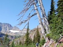 The Grinnell Glacier Trail in Glacier National Park 