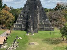 Jaguar temple from the top of Temple #2.