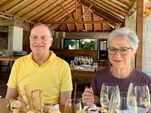 Open air lunch restaurant with great food and generous wine pours of 4 different wines. Bought 10 bottles from the 2 wineries for the next 9 days. 