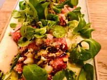 Watermelon salad at Fig! Delicious!