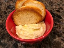 
I’ll take hummus  and bagel chips for a snack any day!