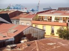 View from our room at Hotel Casa Galos