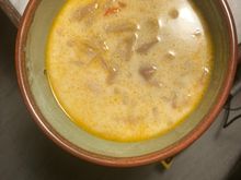 And the chowder! The ultimate cream of mushroom soup.? Definitely one of the top  two or three soups I’ve ever made.