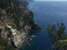 Along the CT hiking trails where good knees are essential.