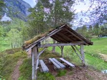 A quiet spot to sit and appreciate the view 