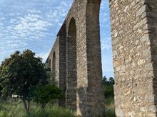 Aqueduct just outside the walls 