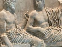Apollo and Poseidon, one of the few marbles from the Parthenon still in Greece