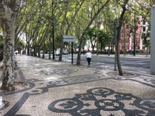 Detailed tiled streets