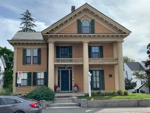 Mary Baker Eddy House, founder of Christian Science.  Surprised at number of religious groups seem to be founded in this area!