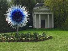Chiculy’s glass sculpture in Kew Gardens (near the entrance)