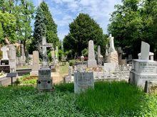 No room at the inn, so if you want to be buried here, and MANY do, you have to buy a plot when one becomes available (rare) and they average $25,000 each, some going for substantially more.
