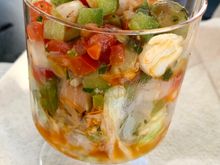 Seafood salad Spain