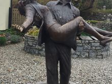 Hi everyone!! Percy where was I??? Smart man that you are I am sure you know (and who these people are).  Actually this was yesterday. I’m on my way to WB Yeats gravesite. (That’s a clue, you will know my vicinity)