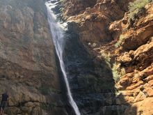 Waterfall on the pass