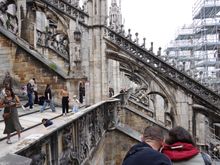 Great to be able to see the details without having to climb so many stairs