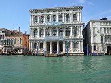 Ca' Rezzonico at Canal Grande