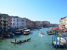 Canal Grande from Rialto bridge