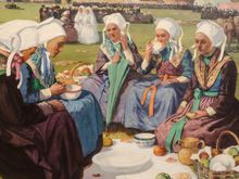 That included paintings too.