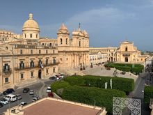 Looking out over the gorgeous baroque city of Noto.
