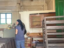 We found this bakery on our way up. She was so nice.
