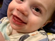 Awwwwwwwwwwwww. There were times when he would look at me and just break out into this big ‘ol smile. Melts my heart.
