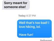 I should have just replied, “I’m in!”