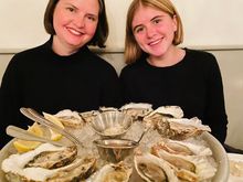 Oysters at the Walrus and the Carpenter. It’s our favorite but pricy Seattle restaurant. 