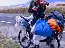 I met a nomad on the road