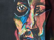 Camden Town mural. I like this one very much.