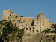 The castle motif outline is seen on some local promo for this and that.