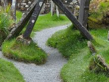 graveyard at Glendalouch