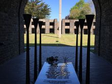 German military cemetery near MSM