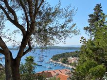 View, walking up to the fortress