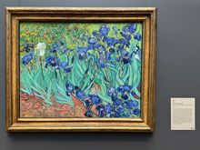 Terrific art museum on the Getty campus ; van Gogh
