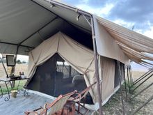 Our tent at Serengeti Under Canvas