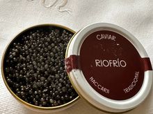Spanish caviar from RioFrio, Andalucia.   I bought this at MANTEQUERIA BRAVO but it's sold in el Corte Ingles and gourmet food shops....