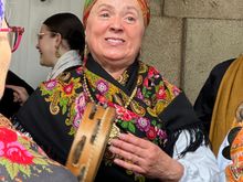 Dia de las Letras Gallegas, aa local holiday where many dress in traditional attire, play music, sing, and march through the streets of the Old Town.  Many shops close on this day.