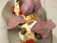 Cheesecake.....a dessert for the ages.  (7.50 euro)
LUME, SANTIAGO DE COMPOSTELA