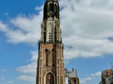 The “new” church with construction beginning in the late 1300s and ending 100 years later. The hero of the Dutch people, Prince William of Orange, has a very impressive mausoleum inside.