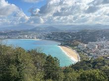 Beach at San Sebastián.