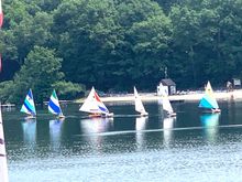 Sailboat race on our lake