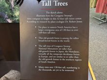 Inside the visitor center, this poster explains why it was deemed National Park worthy, I guess… One interesting tidbit is that there is no entry fee for this park.